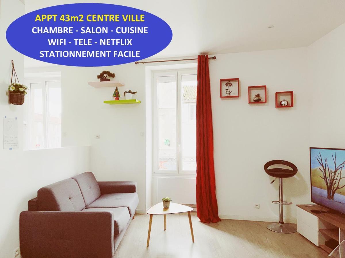 La Mimi, Grand T2 Hyper Centre Ville Fontenay-le-Comte Buitenkant foto